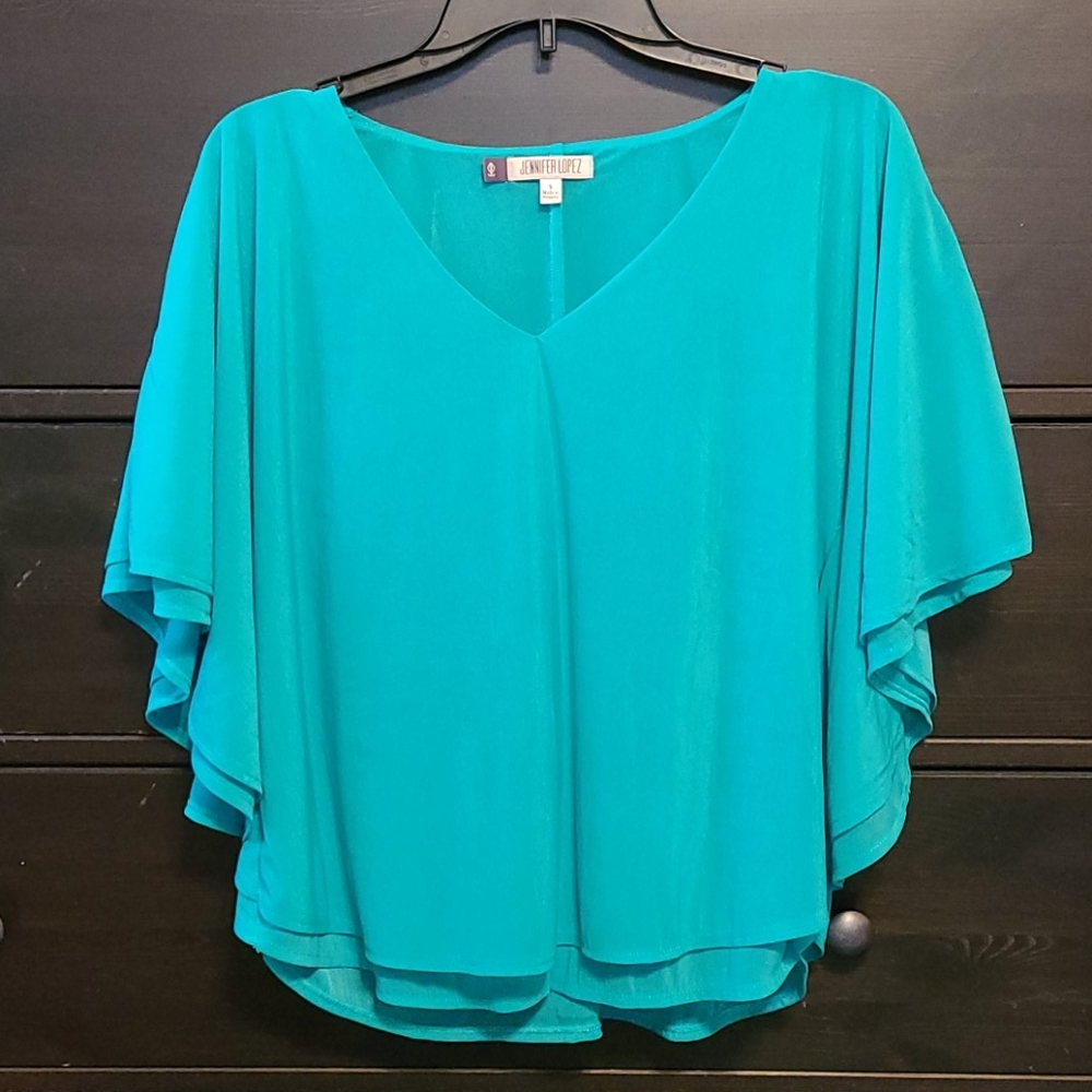 Jennifer Lopez Short Sleeved Blouse